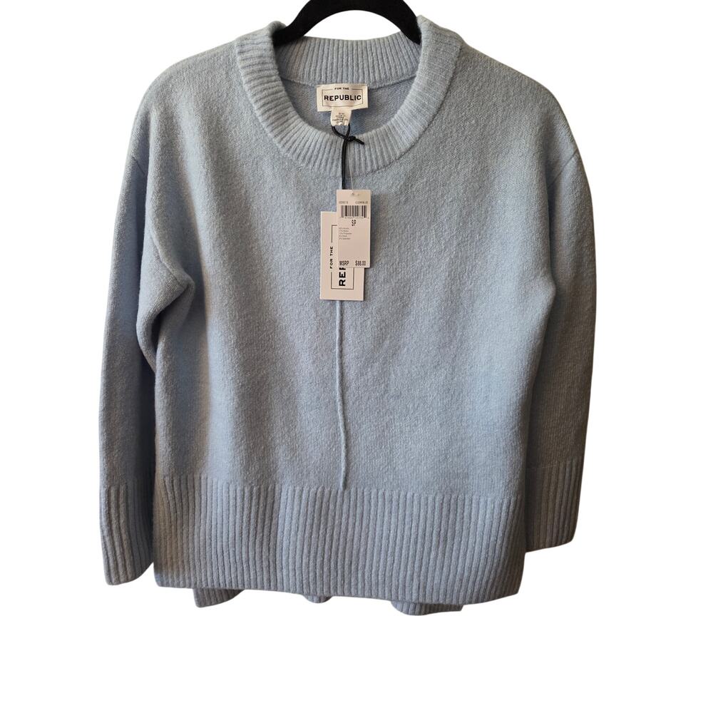 NWT For The Republic Crew Neck Women's Sweater Size Small